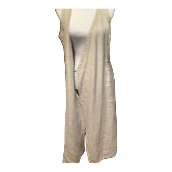 David Dart For Force One Vintage Linen Dress Size M - Picture 5 of 10